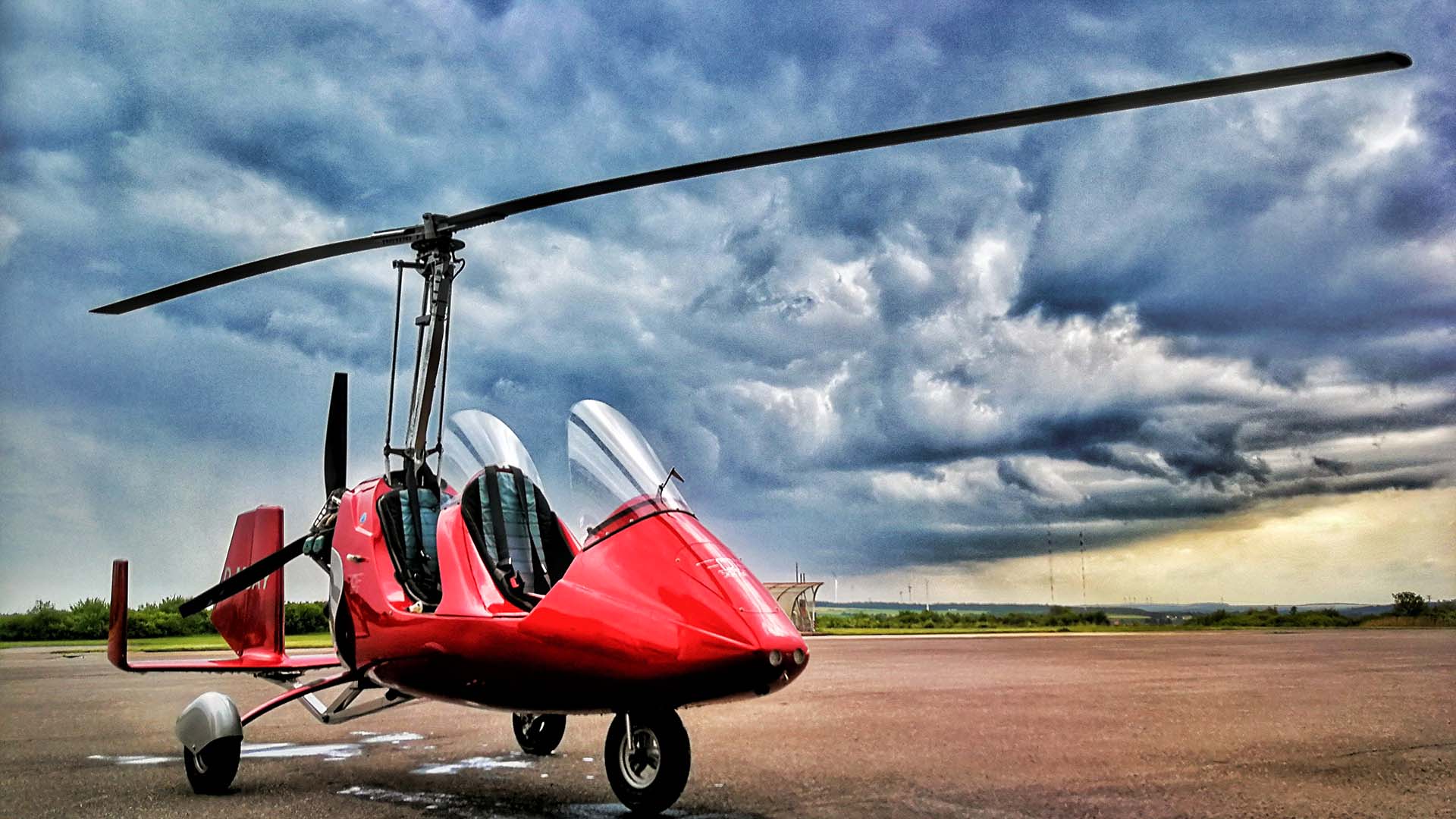 Tragschrauber selber fliegen Heubach (60 Min.)