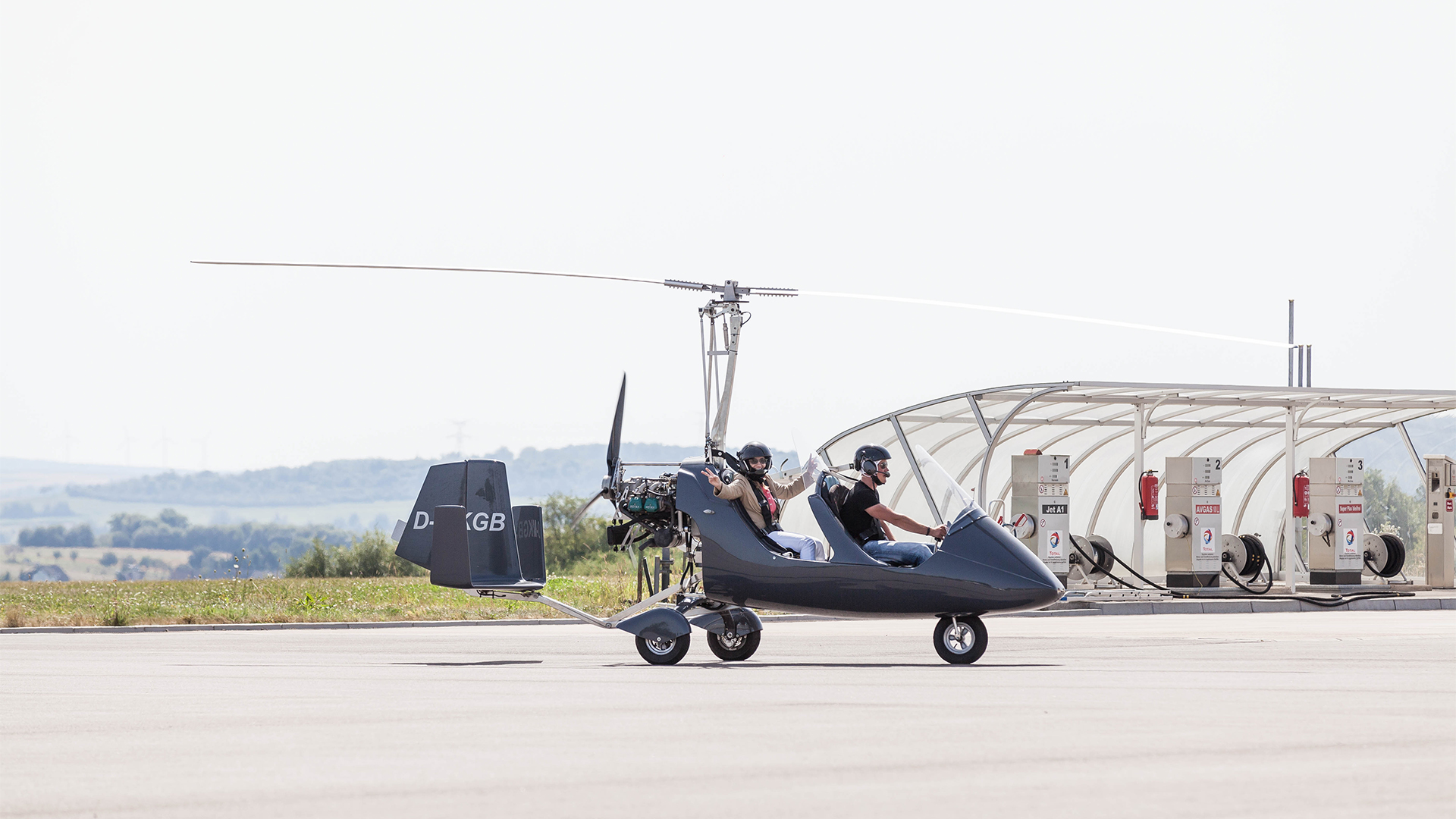 Tragschrauber selber fliegen Hockenheim (30 Min.)
