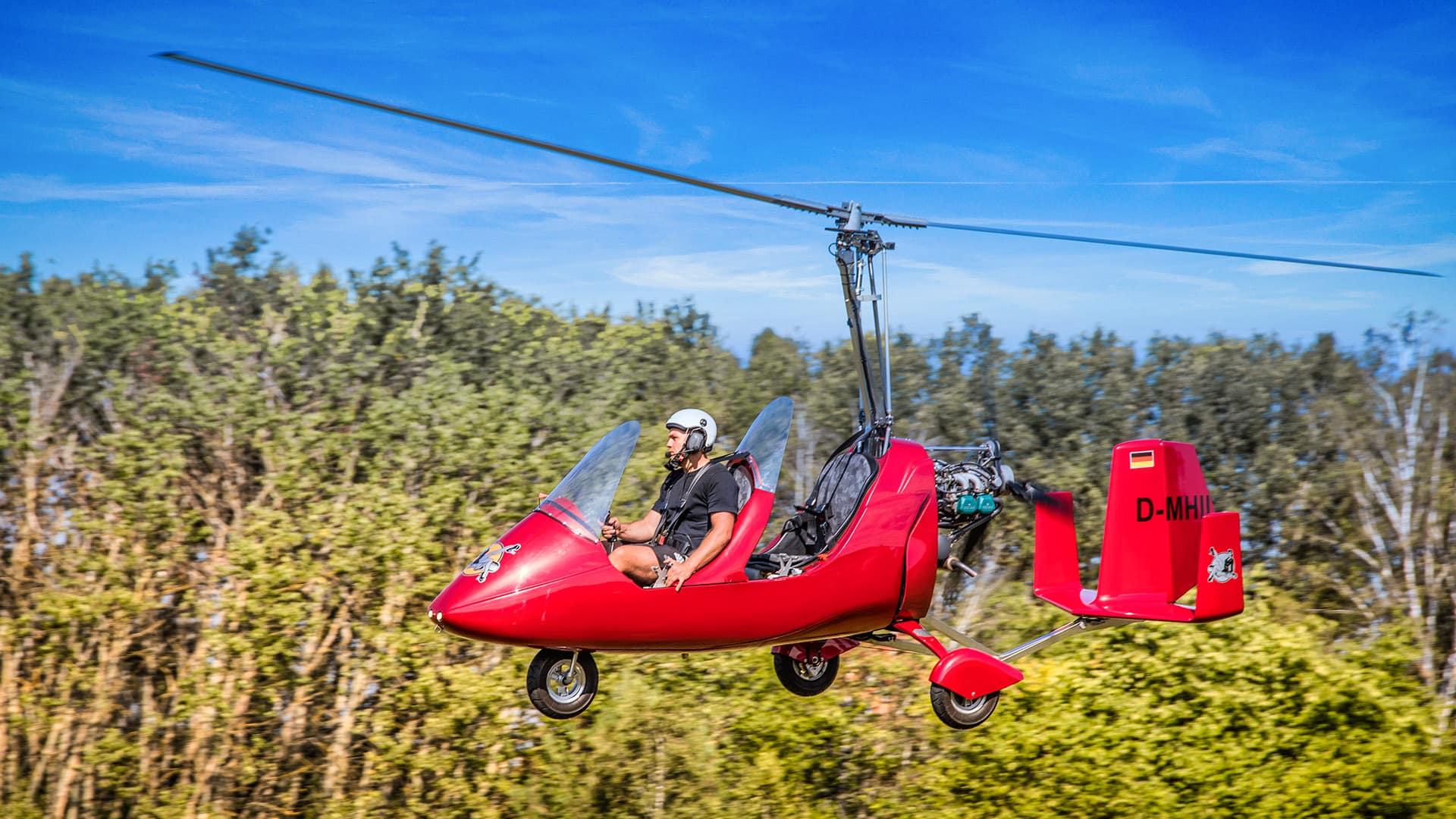 Tragschrauber selber fliegen Magdeburg (60 Min.)