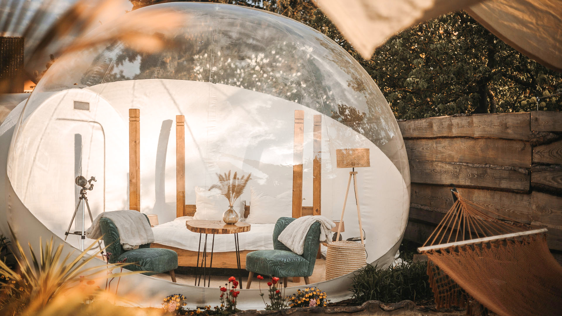 Übernachtung im Bubble Haus Zehdenick für 2 (1 Nacht)