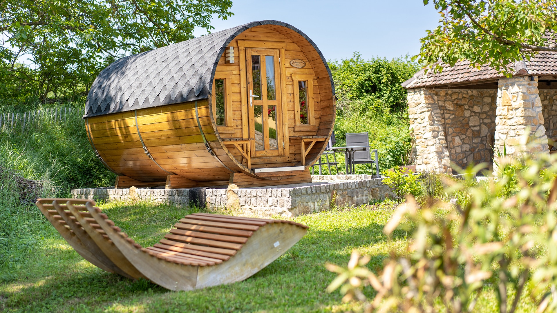 Übernachtung im Fass Heitersheim für 2 (1 Nacht)