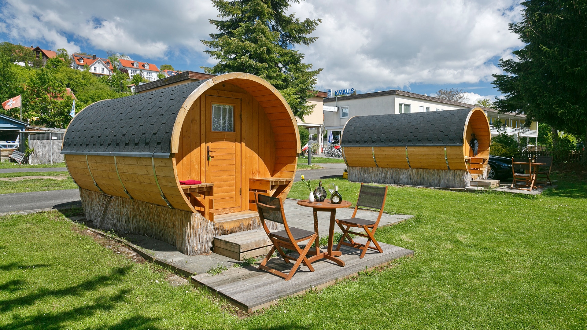 Übernachtung im Fass für 2 Frickenhausen (1 Nacht)