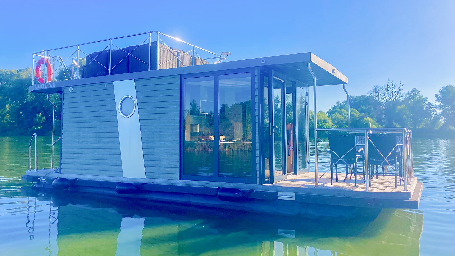 Übernachtung im Hausboot Potsdam für 2 (2 Nächte)