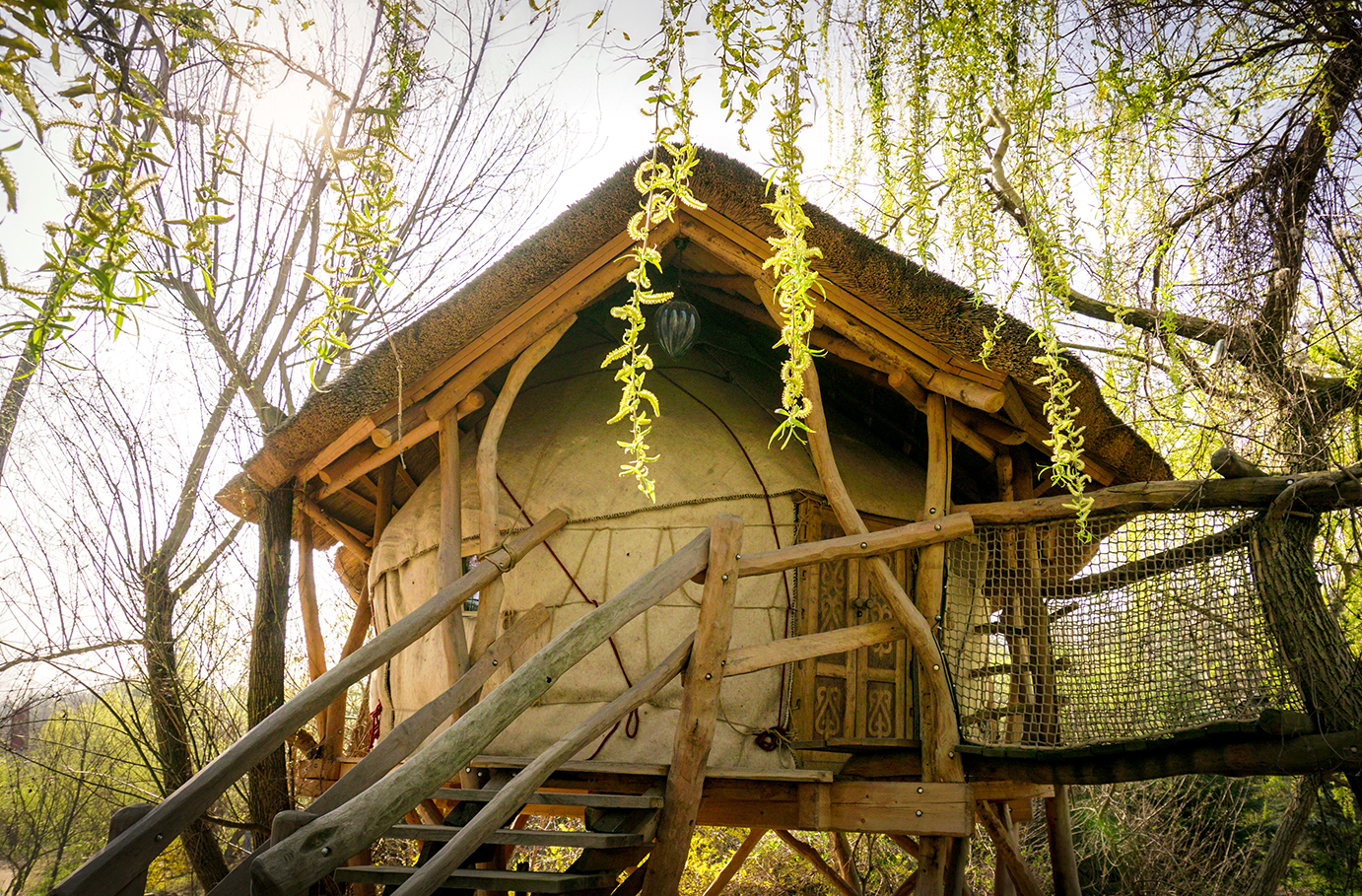 Übernachtung in der Baumhaus-Nomade für 2 (1 Nacht)
