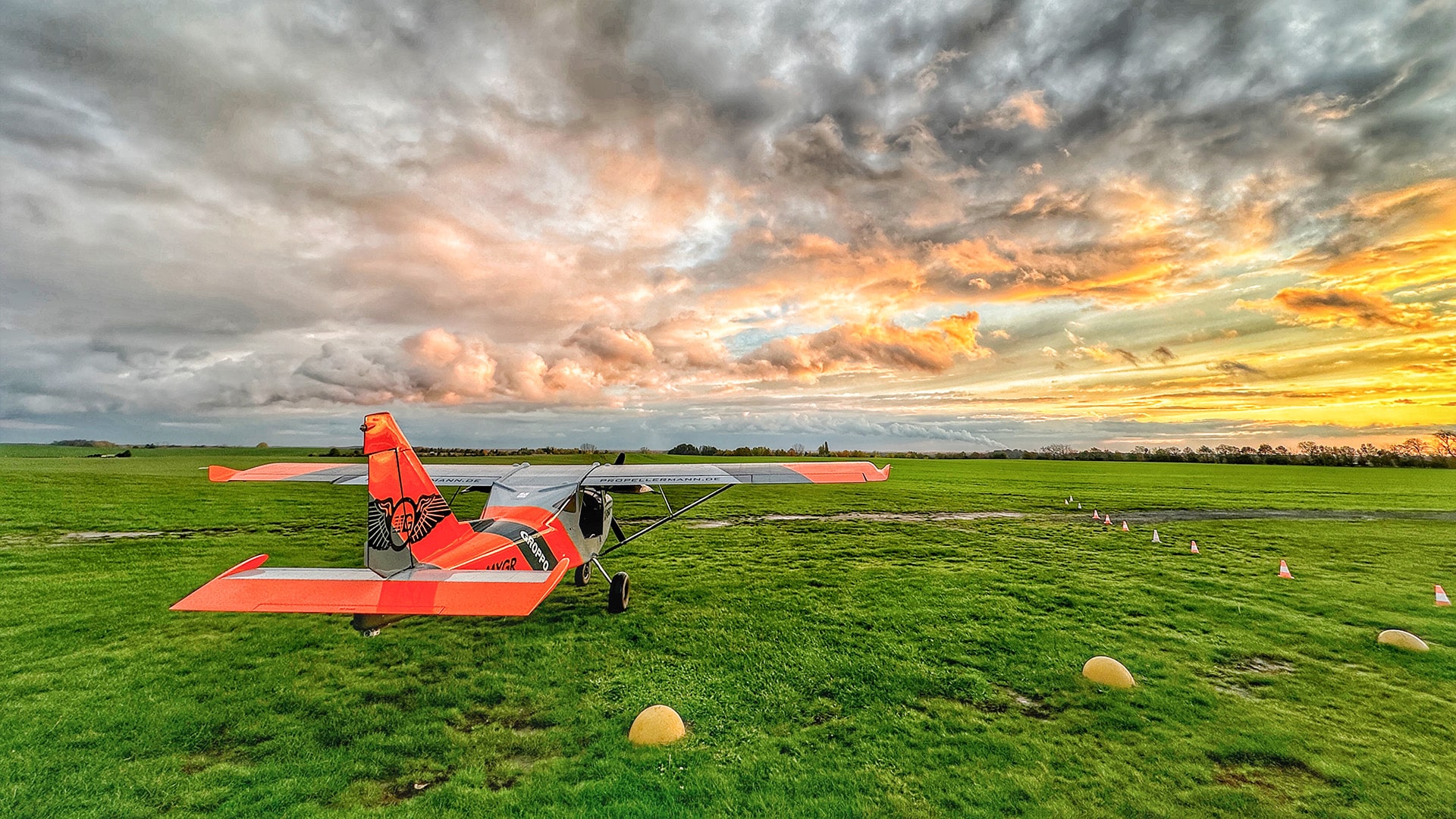 Ultraleichtflugzeug Rundflug Taucha