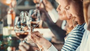Wein Tasting in München