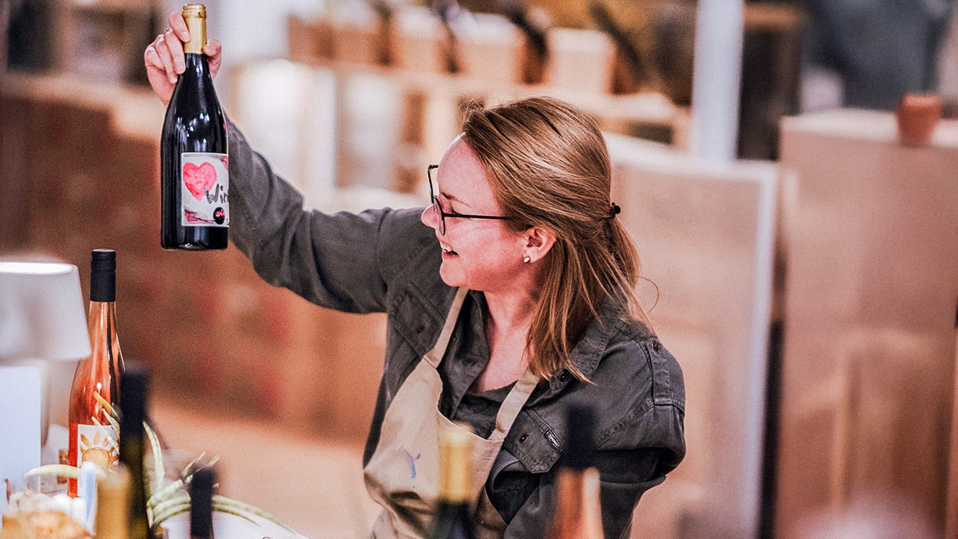 Weinetikett gestalten mit Wine Tasting Frankfurt (Ginnheim)