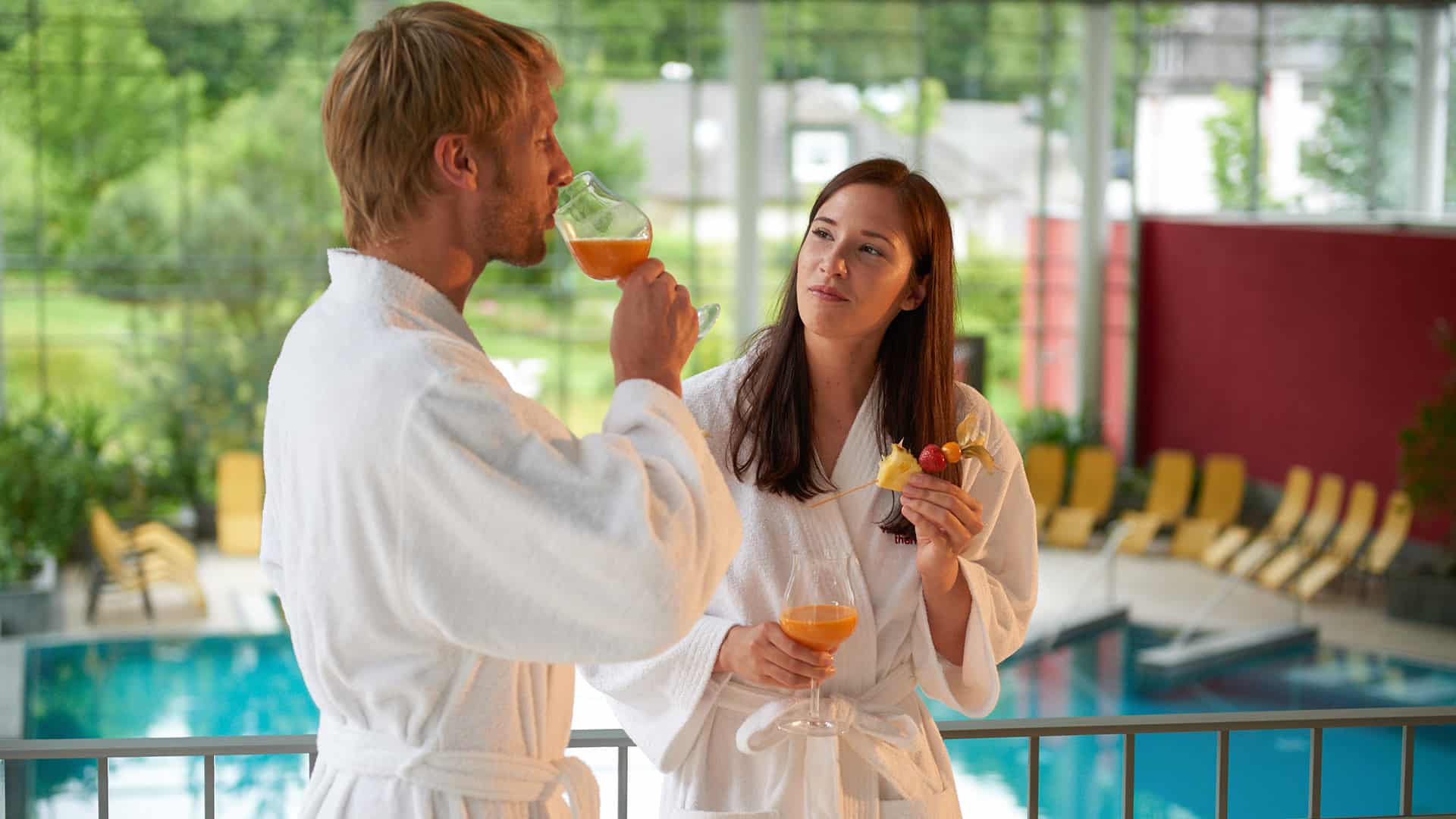 Wellnesstag für 2 Bad Bertrich (Tageskarte Therme & Sauna)