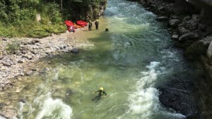 Wildwasser-Tubing Abtenau-Voglau