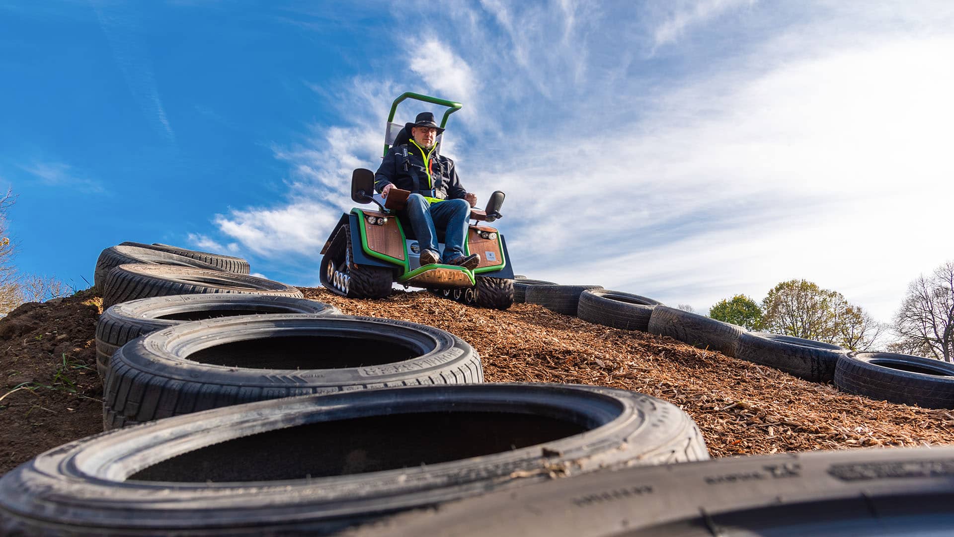 Ziesel fahren Stiege (20 Min.)